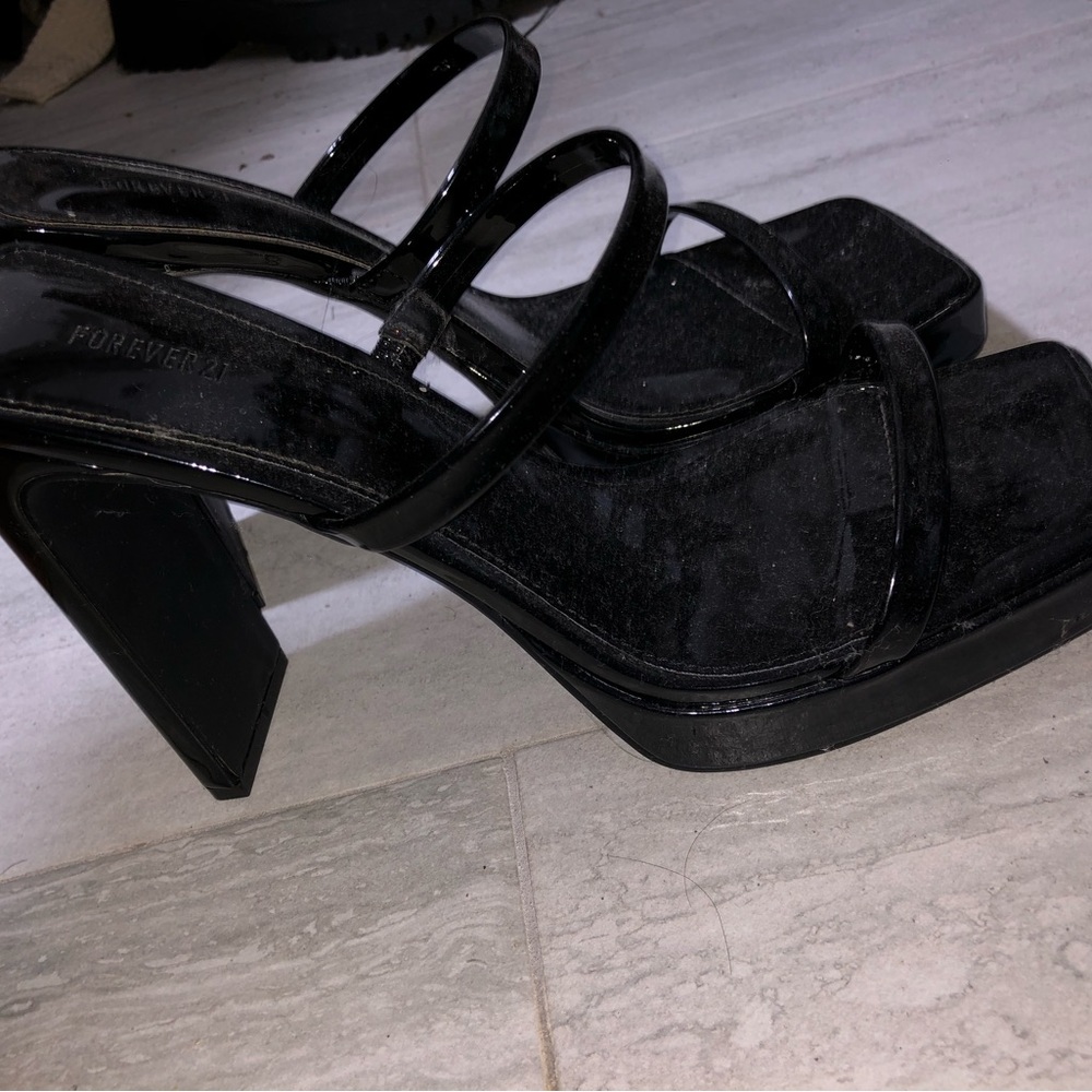 Black heels